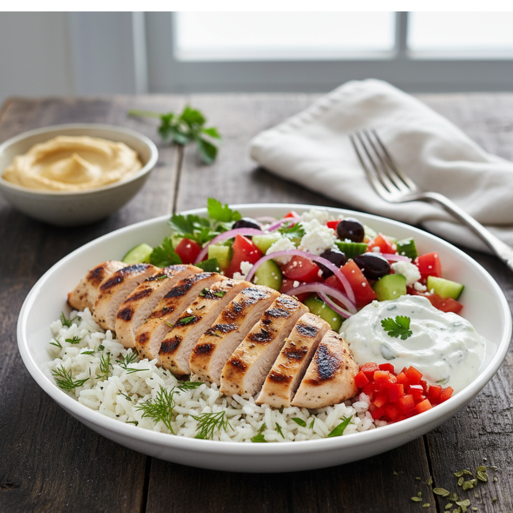 Greek-Style Chicken Bowl
