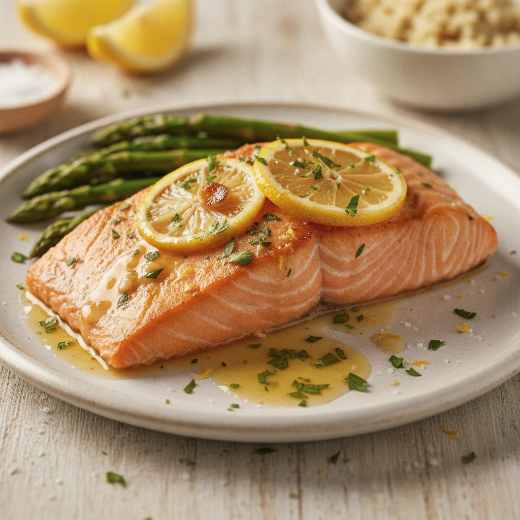Lemon Garlic Salmon