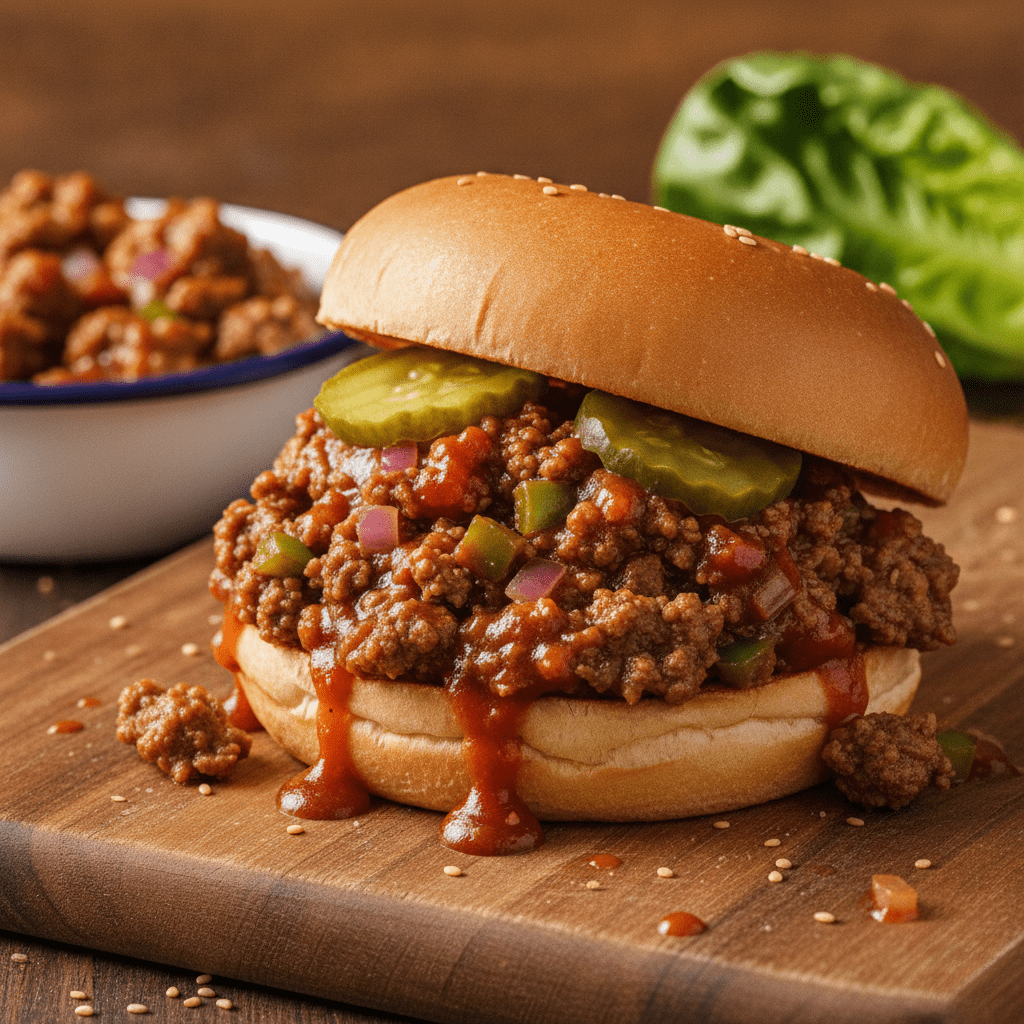 This homemade sloppy joe recipe is 10x better than the can and ready in 20 minutes. Simple ingredients, rich sauce, the best easy weeknight dinner.